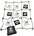 Swooc Games Giant Tic Tac Toe Game Outdoor All Weather 3ft x 3ft Instant Setup No Assembly Giant Outdoor Games for Adults and Family Outside Toys Large Lawn Backyard Fun Yard Game - Image 3