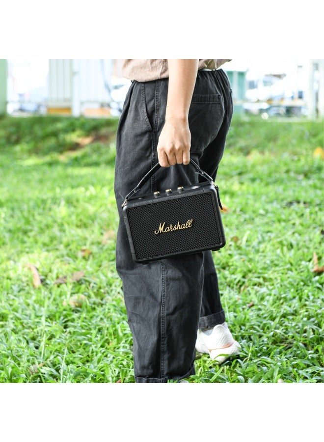 general Suitable for Marshall Kilburn II / Stockwell II portable speaker PU portable shoulder strap as a gift for family and friends - Image 4