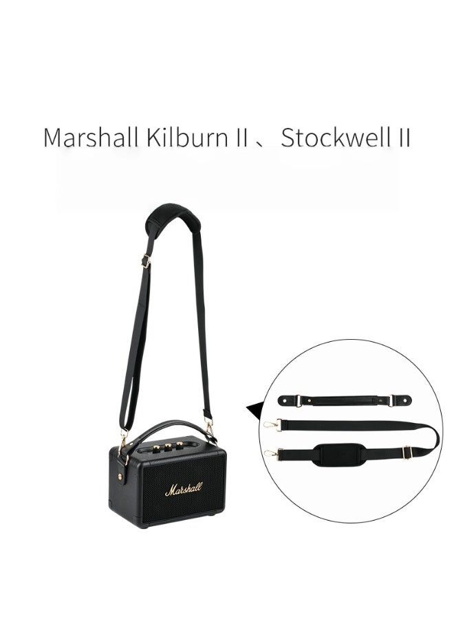general Suitable for Marshall Kilburn II / Stockwell II portable speaker PU portable shoulder strap as a gift for family and friends - Image 2