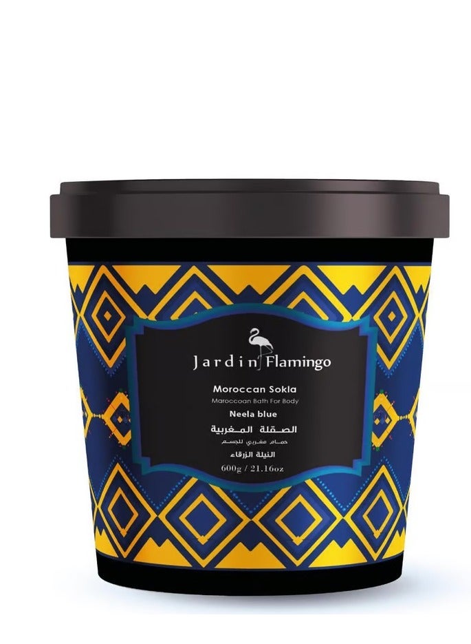 Jardin Flamingo Moroccan Sokla Neela Blue 600G - Image 1