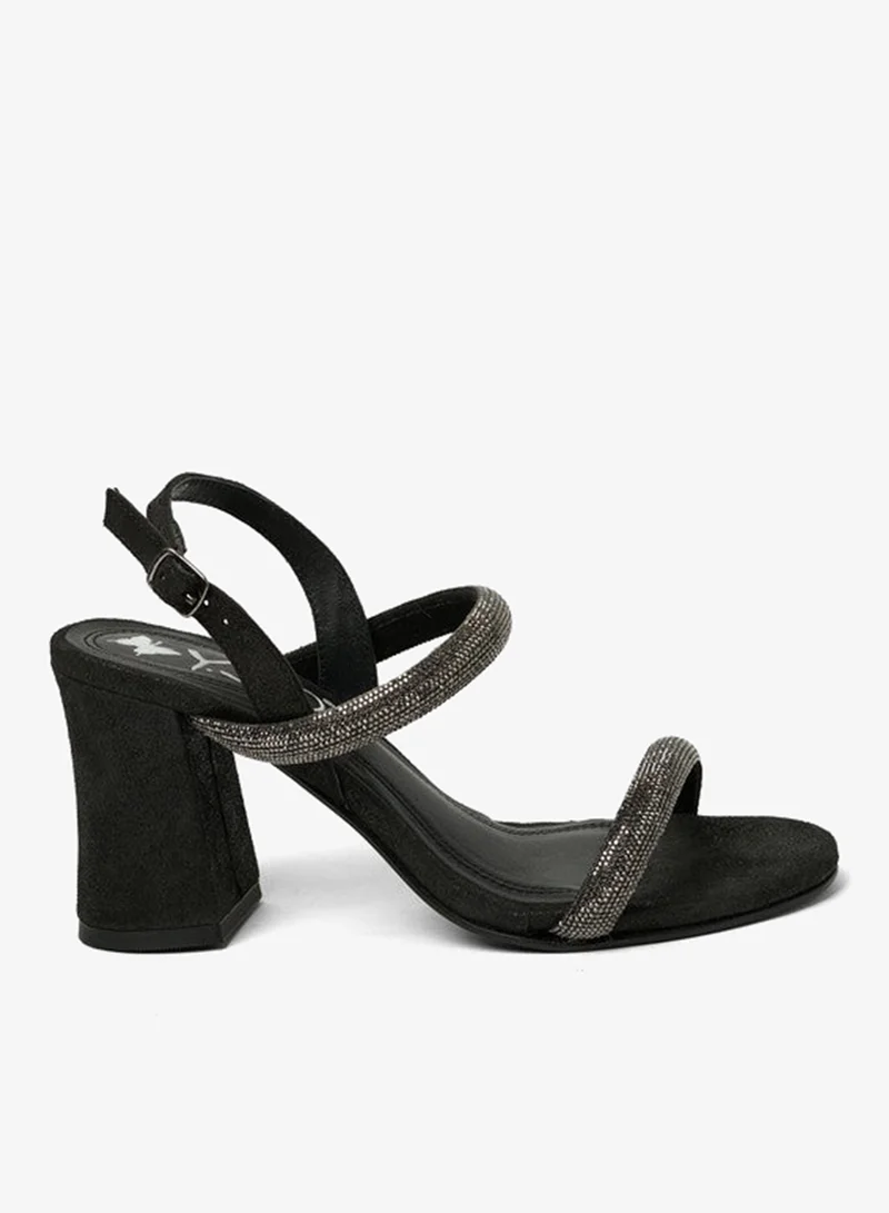 ييزو صنادل نسائية بكعب عالٍ - كعب أنيق وعصري لكل المناسبات