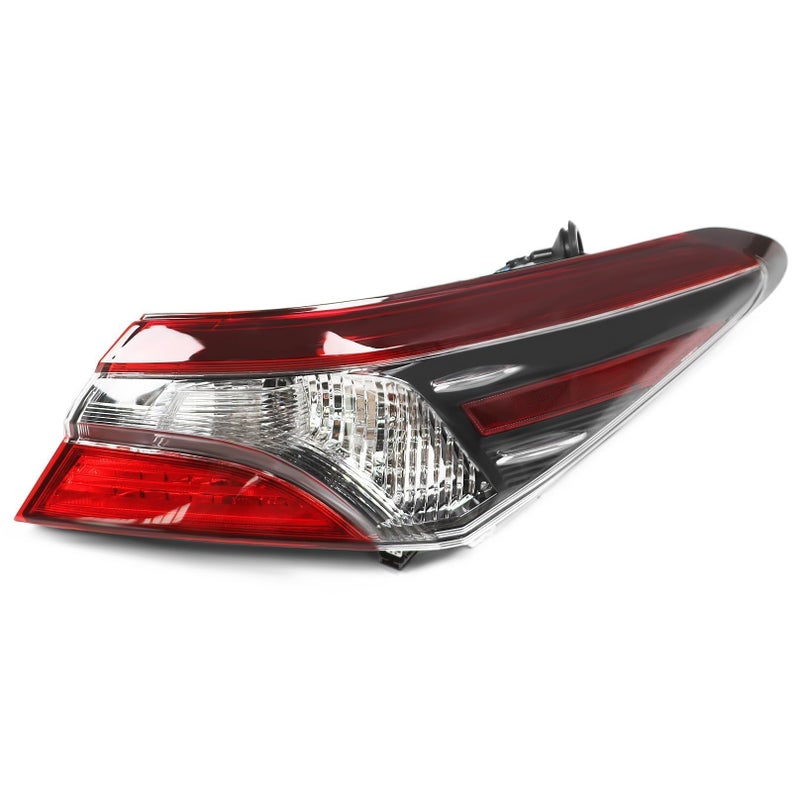 Aspaton Outer Tail Light Passenger Side Compatible with 2021 2022 Camry LE SE Right Halogen Rear Brake Lamp Taillight 8155006A20 TO2805159 Right