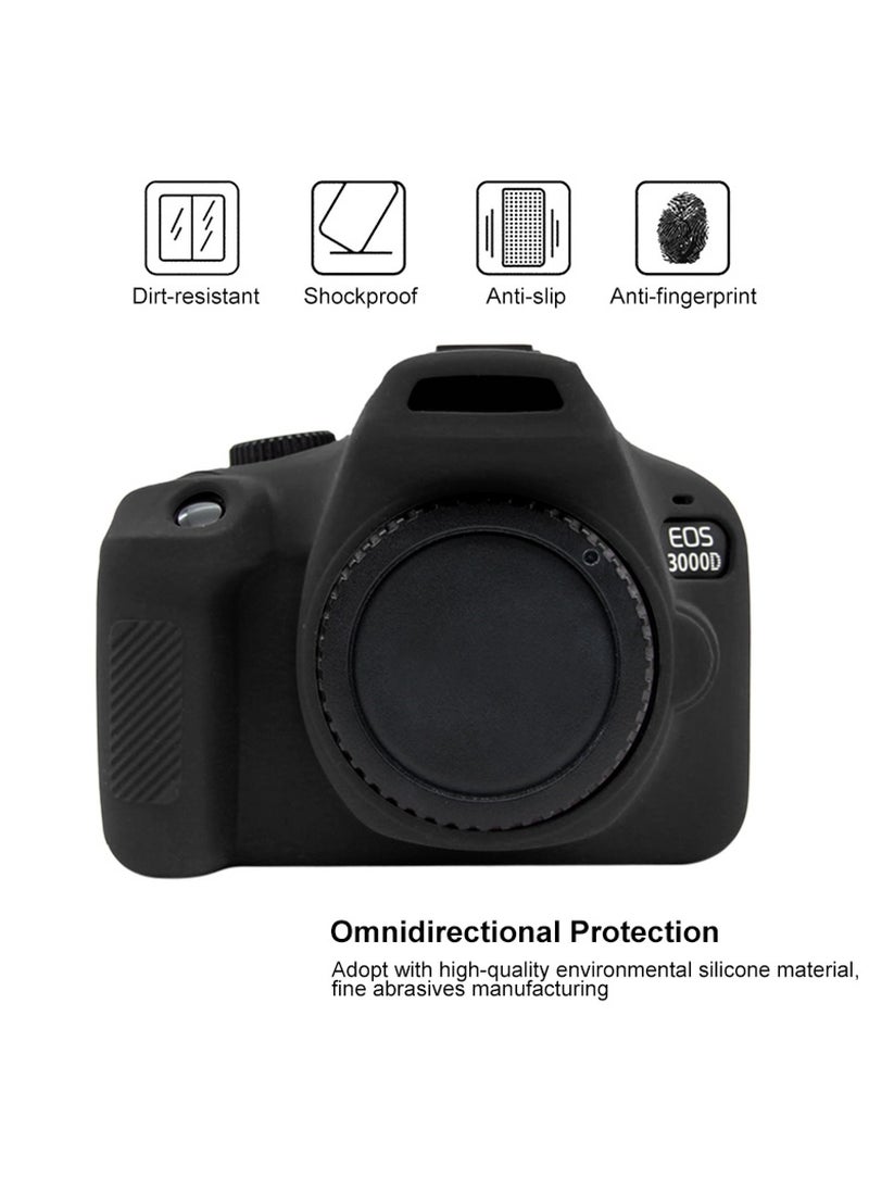 PULUZ PULUZ Soft Silicone Protective Case for Canon EOS 3000D / 4000D  - Image 4