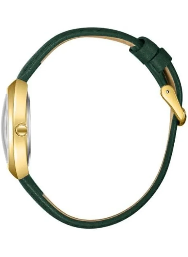 Lee Cooper Lee Cooper Women's Watch, Analog Display and Leather Strap - LC07988.177, Green