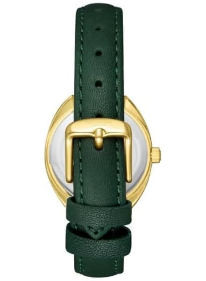 Lee Cooper Lee Cooper Women's Watch, Analog Display and Leather Strap - LC07988.177, Green