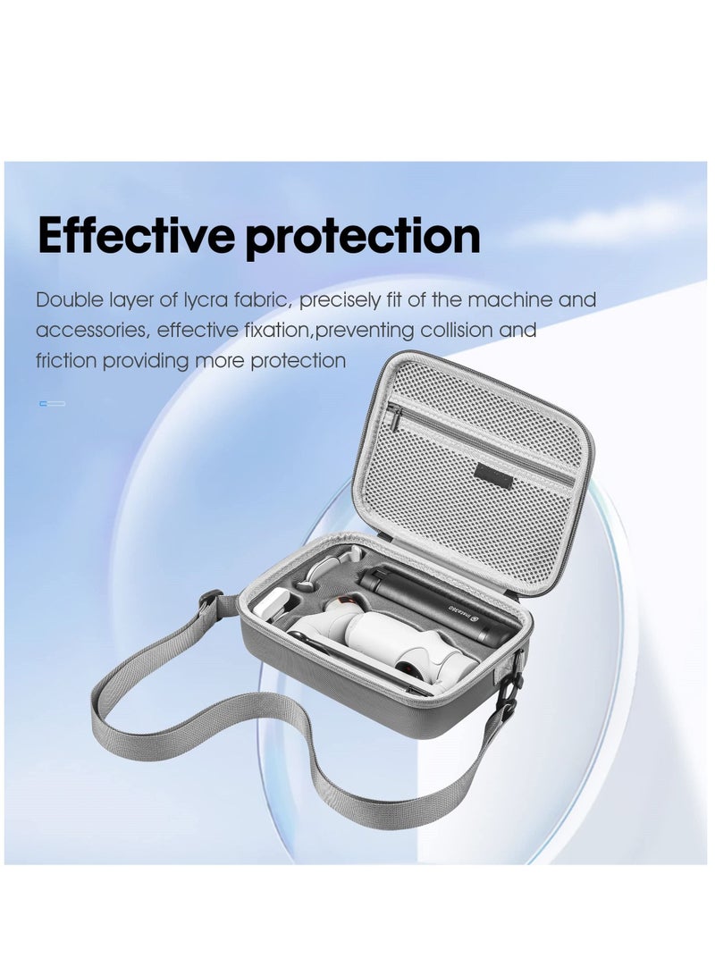 Carrying Case for Insta360 Flow Accessories Hard Shell Bag Travel Case Compatible with Insta360 Flow- AI-Powered Smartphone Stabilizer  - Image 3