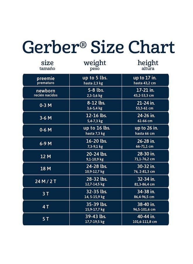 Gerber Gerber Baby 5-Pack Solid Onesies Bodysuits, White, 4T  - Image 4