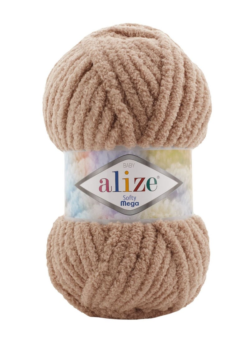 خيوط البوليستر الضخمة سوفتي 617 بني فاتح