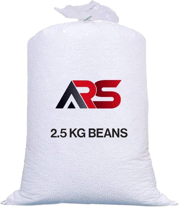 اي ار اس 2.5 كجم من حشو أكياس الفول المصنوعة من البوليسترين البكر - Image 1