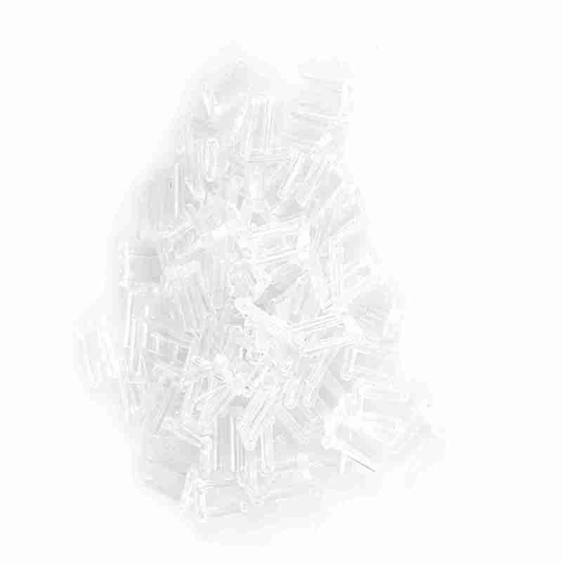Rimless Glasses Compression Sleeves 100Pcs High Grade Durable Plastic - Quick Easy To Use Professional Lens Fixing Tools for Rimless Eyeglasses Repair - Image 5