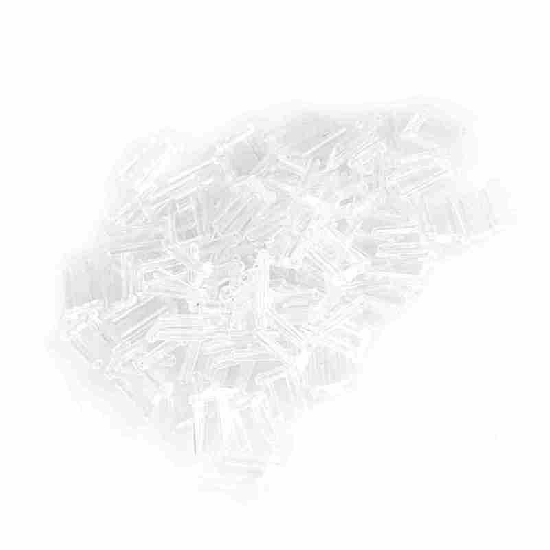 Rimless Glasses Compression Sleeves 100Pcs High Grade Durable Plastic - Quick Easy To Use Professional Lens Fixing Tools for Rimless Eyeglasses Repair - Image 2