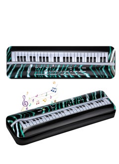 Excefore Inflatable Keyboard, Piano Rock Star Toys, Party Props, Electric Blow up Keyboard, Piano Rock and Roll Party Decorations for Kids, 80s 90s Themed Party Carnival Birthday Supplies(2PCS)  - Image 1