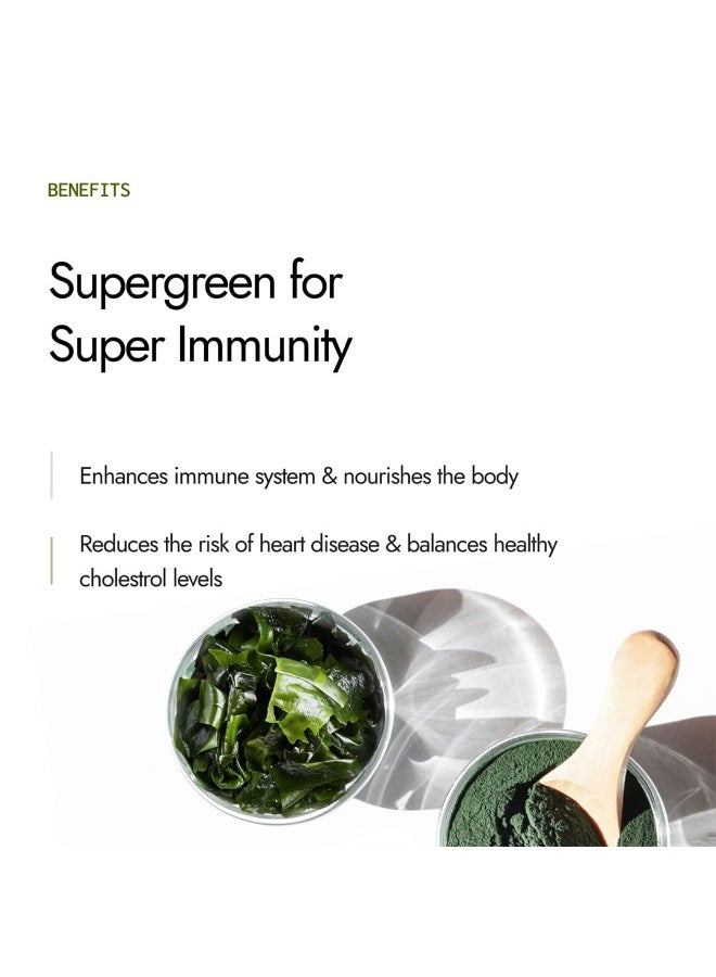 Kapiva Spirulina Capsules | Nature's Superfood | Free from Preservative - Image 4