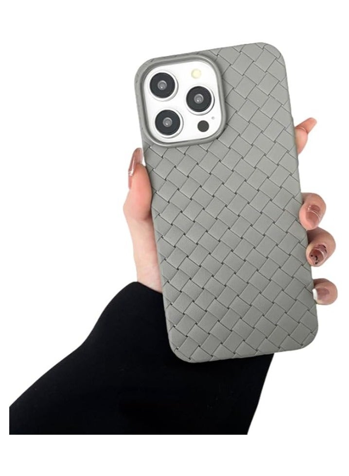 ARNOTEC Suitable for iphone15pro all-inclusive BV design woven straight edge breathable and cooling mobile phone case soft case  - Image 2
