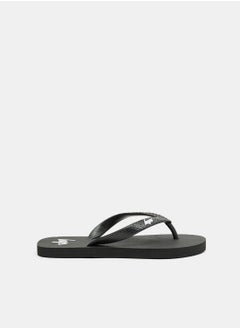 Kids Unisex Script Slip Flops
