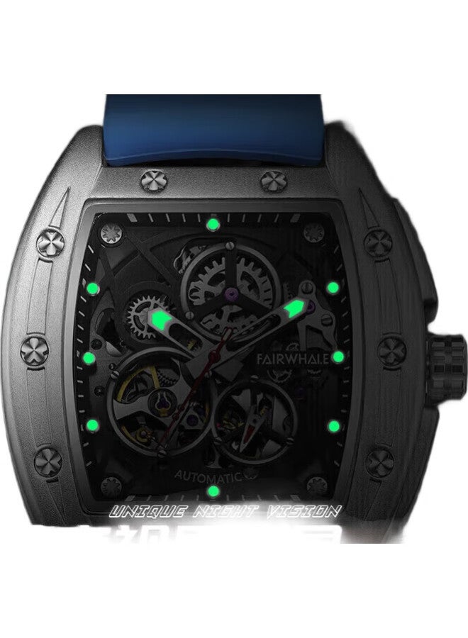 FAIRWHALE Pioneer Series Skeleton Mechanical Watch For Men, Waterproof, Trendy, Luminous, Swiss Quality, Domestic Watch Fw-6180 - Image 1