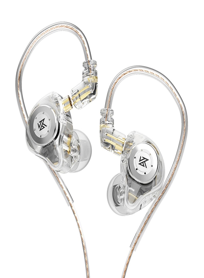 KZ ZST 1BA+1DD Hybrid Drivers HIFI Music Earphone, 3.5mm Wired In-Ear Headphones for Sports & Gaming with Detachable  Cable - Image 1