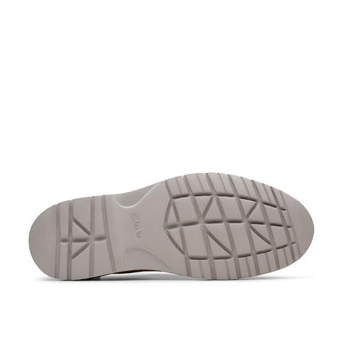 clarks مجموعة كلاركس أحذية أوكسفورد منخفضة للرجال إيستريدج، جلد بني فاتح، 7 عريض أمريكي - Image 4