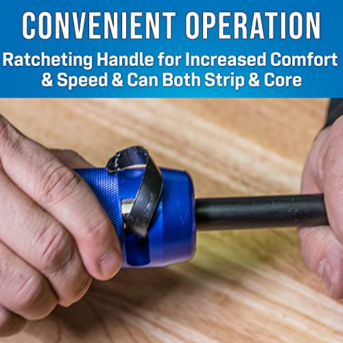 Jonard Tools HSC-50 Hardline Coring and Stripping Tool 1/2" for Times Fiber T10 and Commscope P3 Cables - Image 4