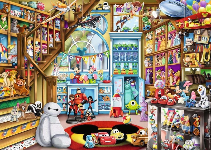 Ravensburger بازل رافنسبورجر من ديزني-بيكسار - بازل مكون من 1000 قطعة للبالغين والأطفال | تقنية سوفت كليك الفريدة | مواد صديقة للبيئة | معتمدة من مجلس إدارة الغابات - Image 2