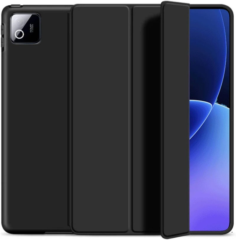 Vurtboly غطاء متوافق مع Xiaomi Pad 8/8 Pro 11.2 بوصة 2026، حافظة رفيعة ثلاثية الطي مقاومة للصدمات من TPU على شكل قرص عسل مع حامل متين وغطاء إيقاظ/إسبات تلقائي لـ Xiaomi Pad 8/8 Pro 11.2 بوصة 2026 - Image 1