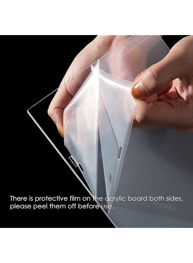 إيروريكس حامل عرض أكريليك شفاف مكون من 3 طبقات، حامل عرض للعطور، حامل عرض كب كيك مكون من 3 طبقات، رف عرض أكريليك منظم وديكور - Image 2