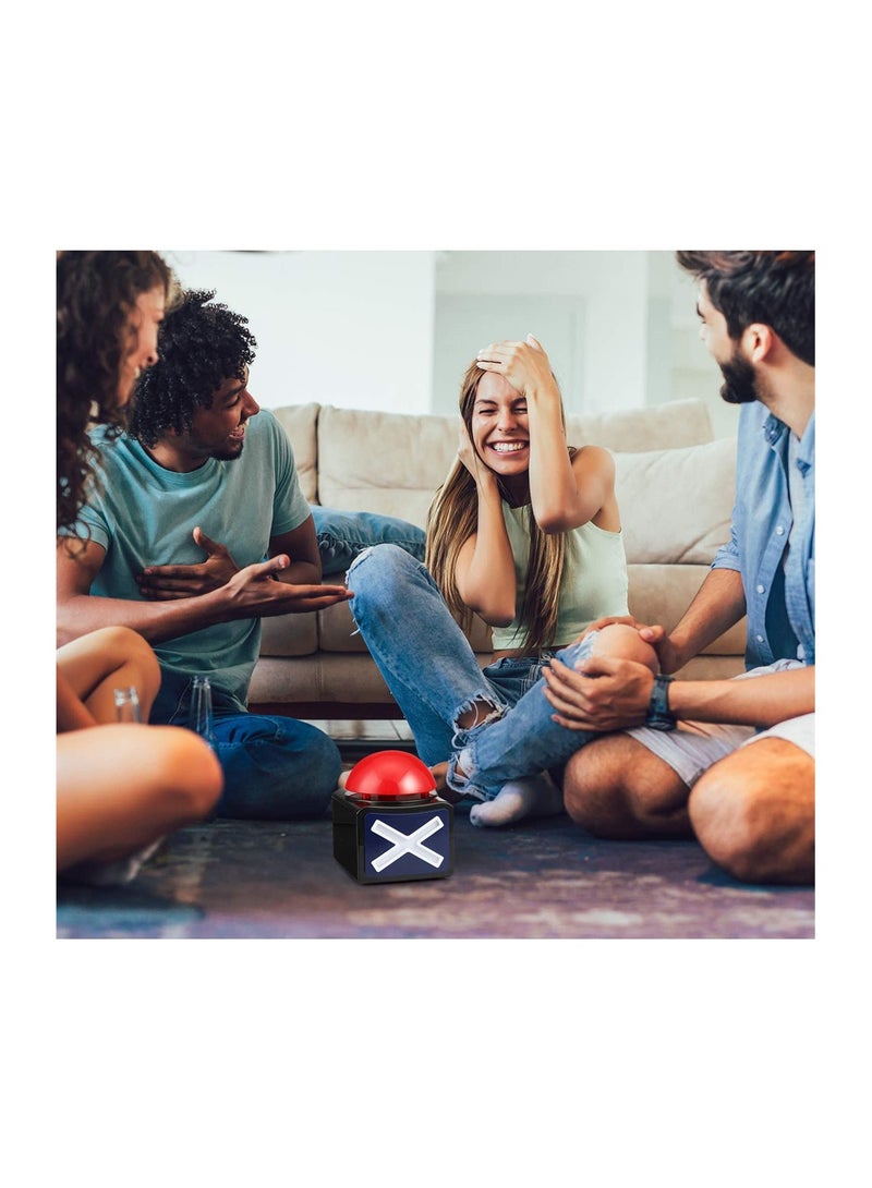 كابتن تيك 2 Pack Game Buzzer Sound Light Props Fun Quiz Contest Toy for Parties and Trivia Games Suitable for Adults and Teens - Image 3