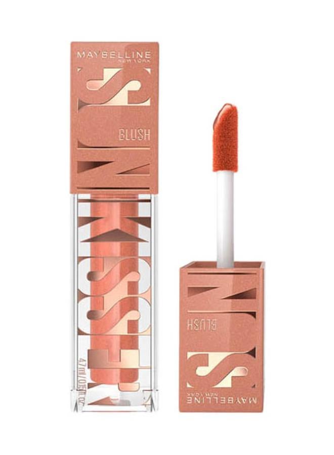MAYBELLINE NEW YORK Sunkisser Liquid Glow Blush With Vitamin E, 03 Sol Search - Image 1