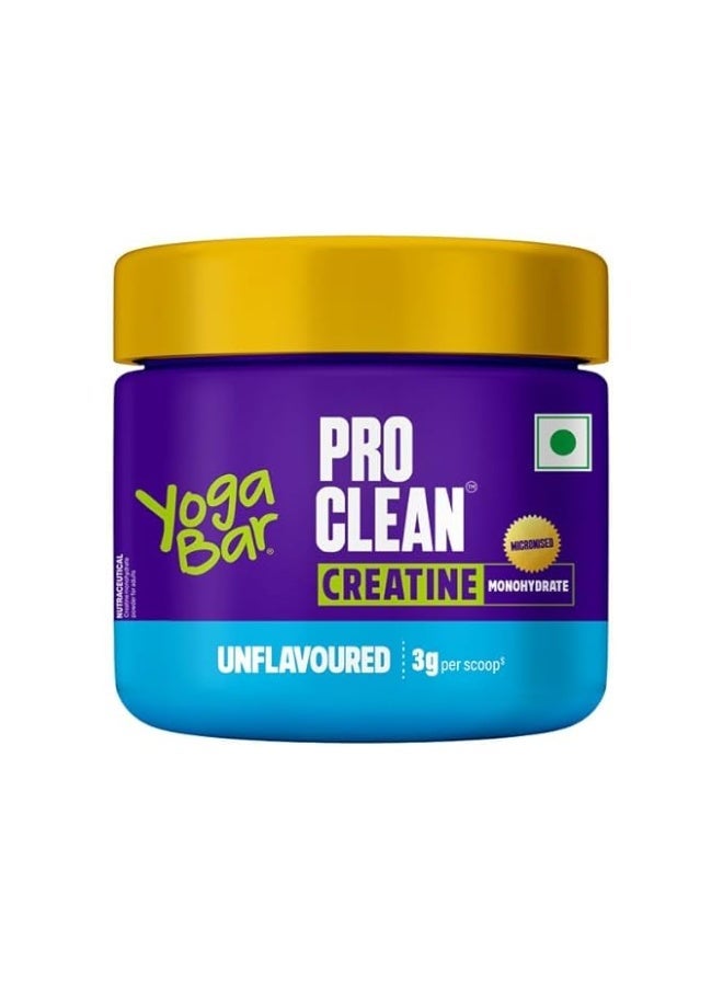 Yogabar ﻿Yogabar Pro Clean Whey Protein Chocolate with Zero Calorie Sweetener | 25g Protein per Serve | Made with ProAbsorb Blend | 907g + Free Pro Clean Creatine 100g | Unflavoured Monohydrate - Image 3