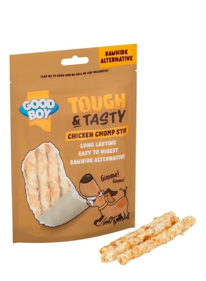 Tough And Tasty Chicken Chomp Stix - 60G