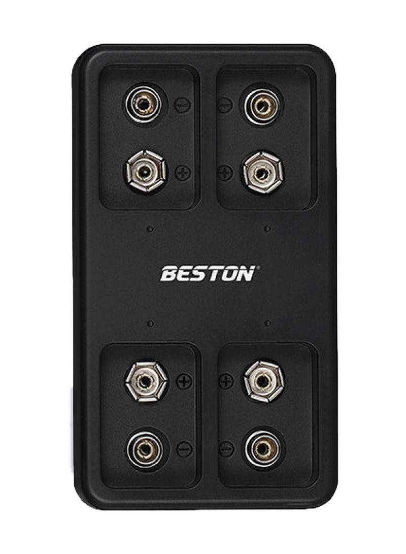 بيستون Beston M7004 شاحن USB ذكي لشحن بطاريات 9V – شاحن سريع بأربع قنوات مستقلة مع حماية متقدمة - Image 1