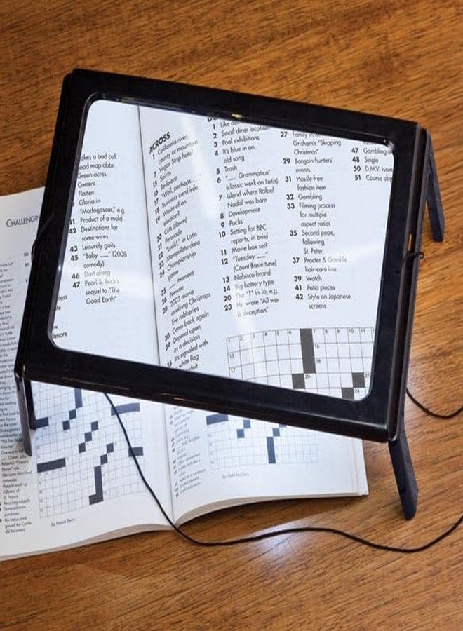 Miles Kimball Lighted Stand Magnifier 3X - Image 1