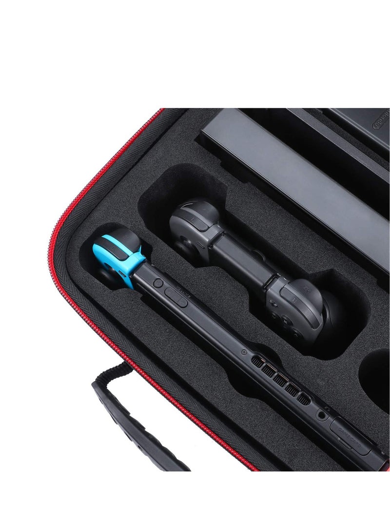 Hard Carrying Case Compatible with Nintendo Switch, Travel Case fit Switch Pro Controller - Image 4