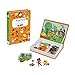Janod MagnetiBook 120 pc Magnetic 4 Seasons Game TravelStorage Case Included Ages 3 J02721 - Image 3