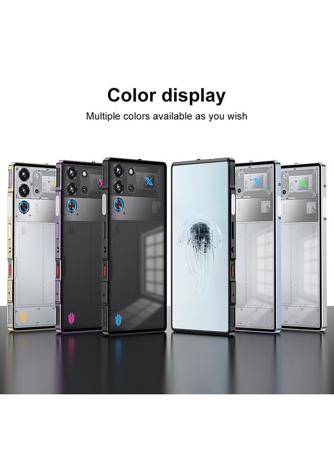 إيروريكس جراب لهاتف ZTE nubia Red Magic 10 Pro / 10 Pro+ جراب معدني غير لامع مع مشبك - Image 2