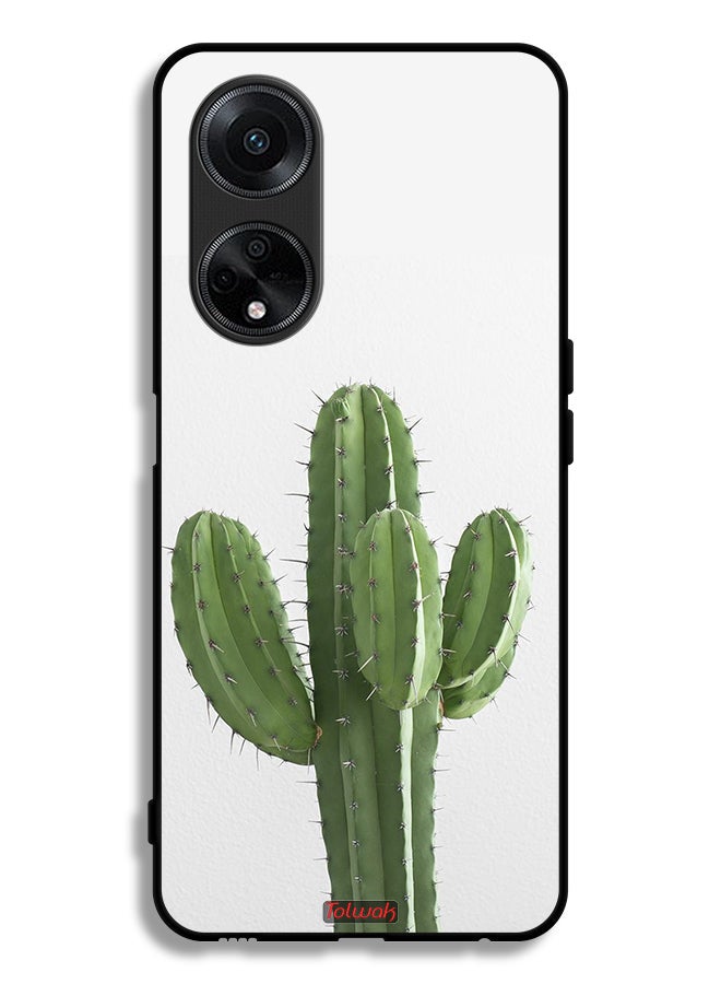 Tolwak Oppo A98 5G Protective Case Cover Cactus Plant - Image 1