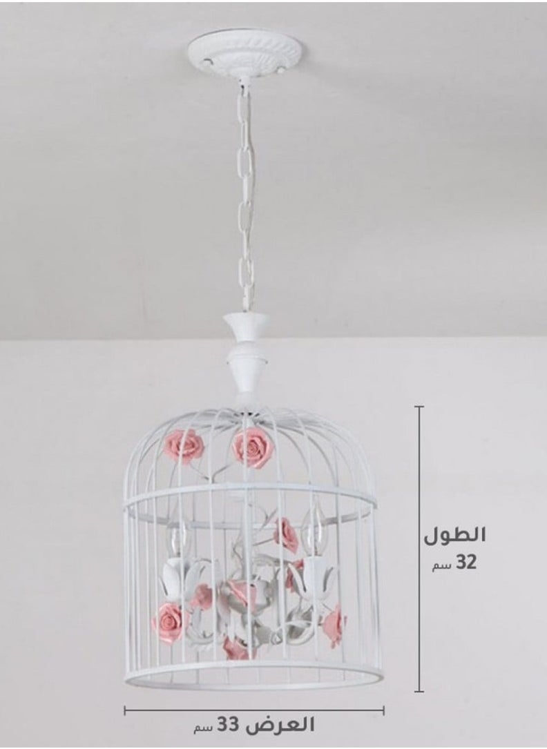 يوكاندل ثريا علاقي بناتي شكل قفص كبير  - Image 4