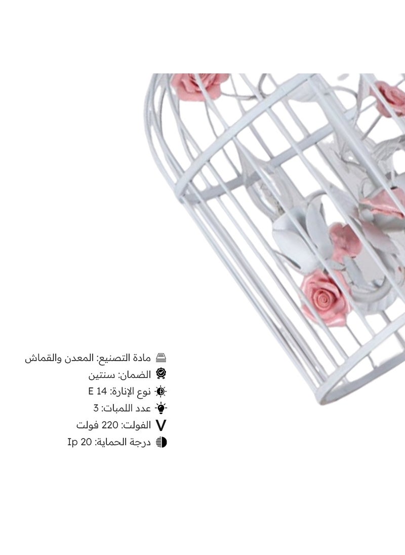 يوكاندل ثريا علاقي بناتي شكل قفص كبير  - Image 5