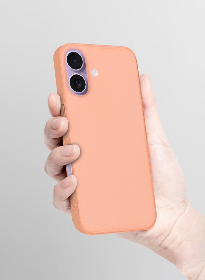 CATANES 3 Packs Case Cover for iPhone 17 - Sturdy Durable Ultra-Thin Case - Air Skin Line Design Transparent Back Cover -  Drop Protection Cover  with Two 3D Screen Protectors - Cosmic Orange - Image 3