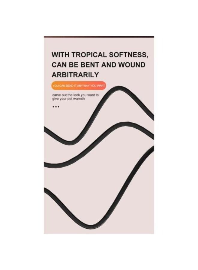 كابل تسخين أسود طويل لقاع الزواحف للأحواض المائية - Image 3