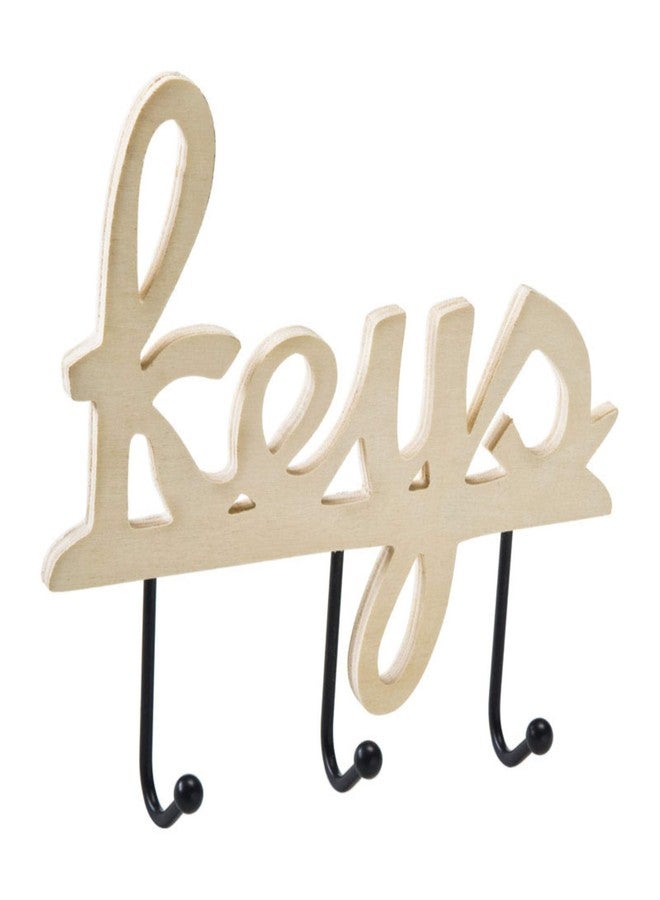 بلايد حامل مفاتيح بنقشة مربعات مع 3 خطافات معدنية، 12882 - Image 3