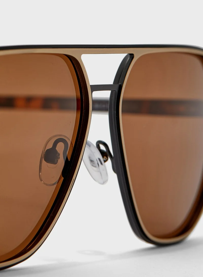 Seventy Five Polarized Oversize Sunglasses