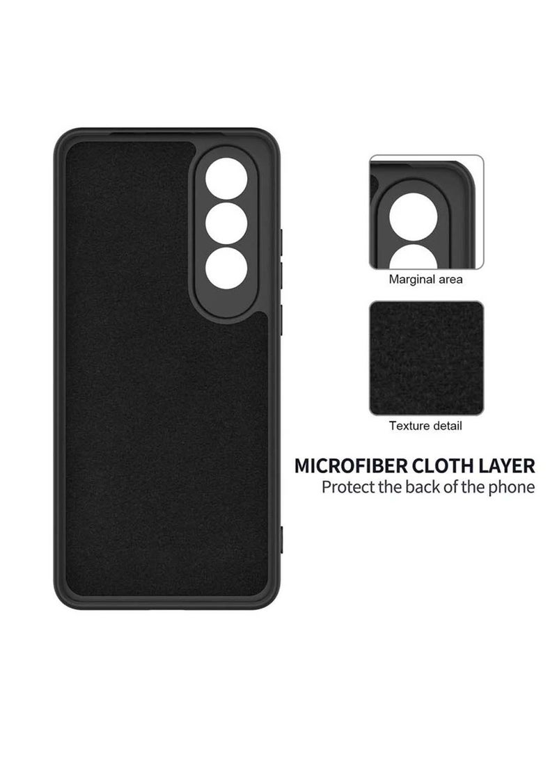 Wtech OnePlus Nord CE4 5G 2024 Premium Liquid Silicone Case Cover - Black - Image 5