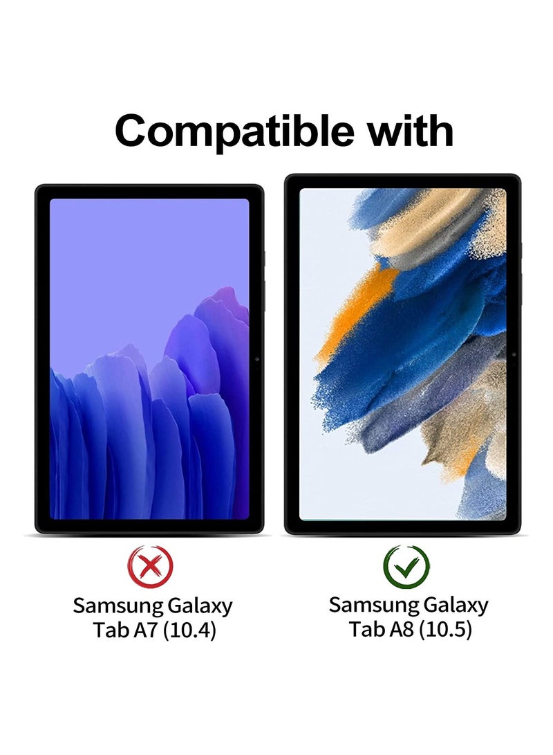SYOSI Screen Protector for Samsung Galaxy Tab A8 10.5 Inch 2021, Tempered Glass Protective Film, 3 Pack - Image 2