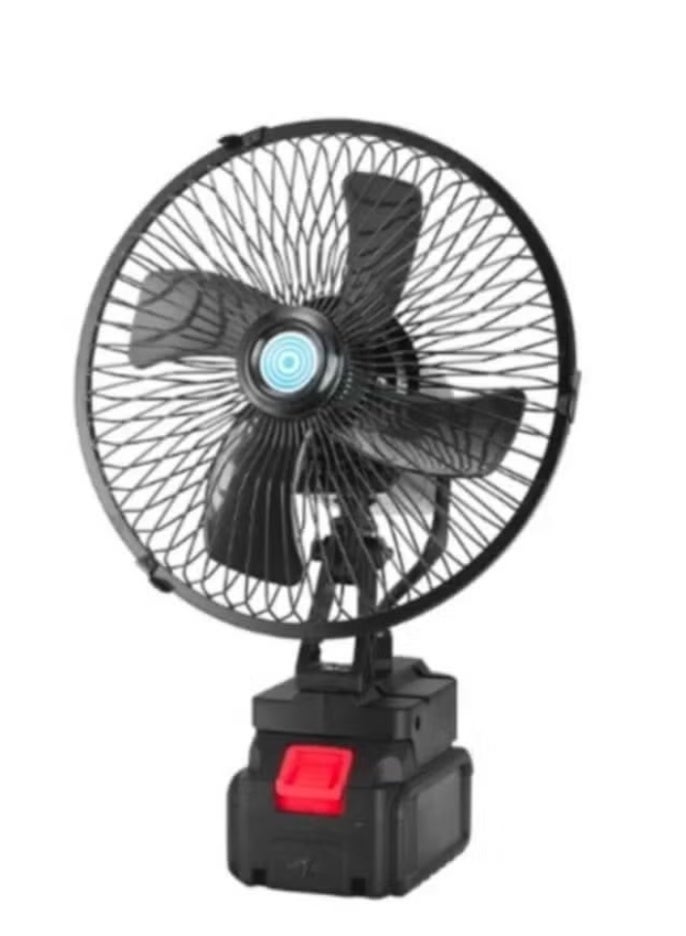 ELTRAZONE 21V Cordless Electric Fan – Rechargeable Portable Mini Fan with Large-Capacity Lithium Battery, Powerful Airflow, Adjustable Speed, Tent & Camping Fan for Home, Office, Picnic and Outdoor Use - Image 1