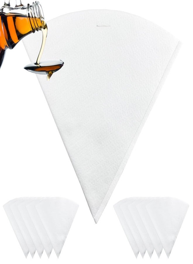 iAesthete 11 Pack - Maple Syrup Filters, 1 Heavy Duty Filter and 10 Pre Filters, 9 Inches Radius, Food Grade Fabric Materials, Reusable and Eco-friendly - Image 1