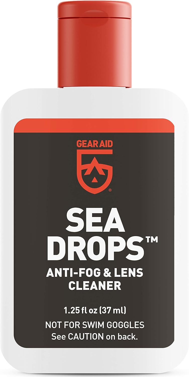 جير ايد Sea Drops مضاد للضباب ومنظف لأقنعة الغوص والغطس، 1.25 أونصة سائلة - Image 2