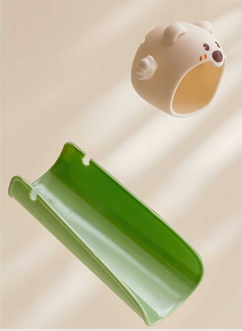 Faucet Extender for Sink Easy Use Sink Faucet Extenders for Toddlers,Kids Hand Washing Faucet Extension for Bathroom Sink,Kitchen,Green*2 - Image 2