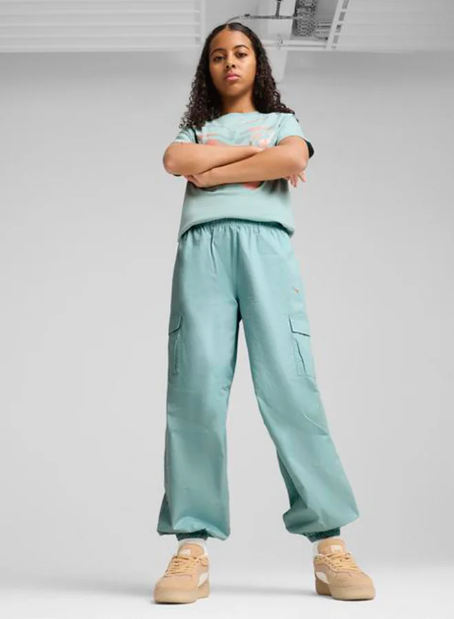 PUMA Youth Butterfly Vibe Cargo Pants
