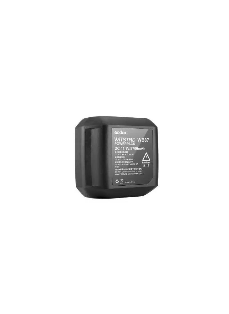 Godox Lithium Battery For AD600   (11.1V/8700mAh) - WB87  - Image 1
